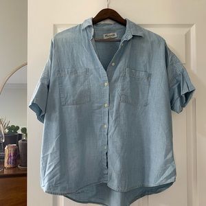 Madewell chambray button up